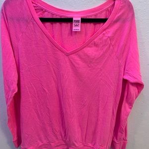 cute pijamada pink long sleeve shirt